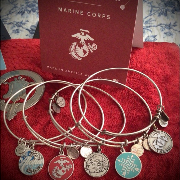 Alex & Ani Patriotic 4th of July Bangle stack! - Picture 6 of 7